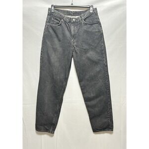 Brittania Vintage Mens 34W X 32L 100% Cotton Relaxed  Fit Black Jeans